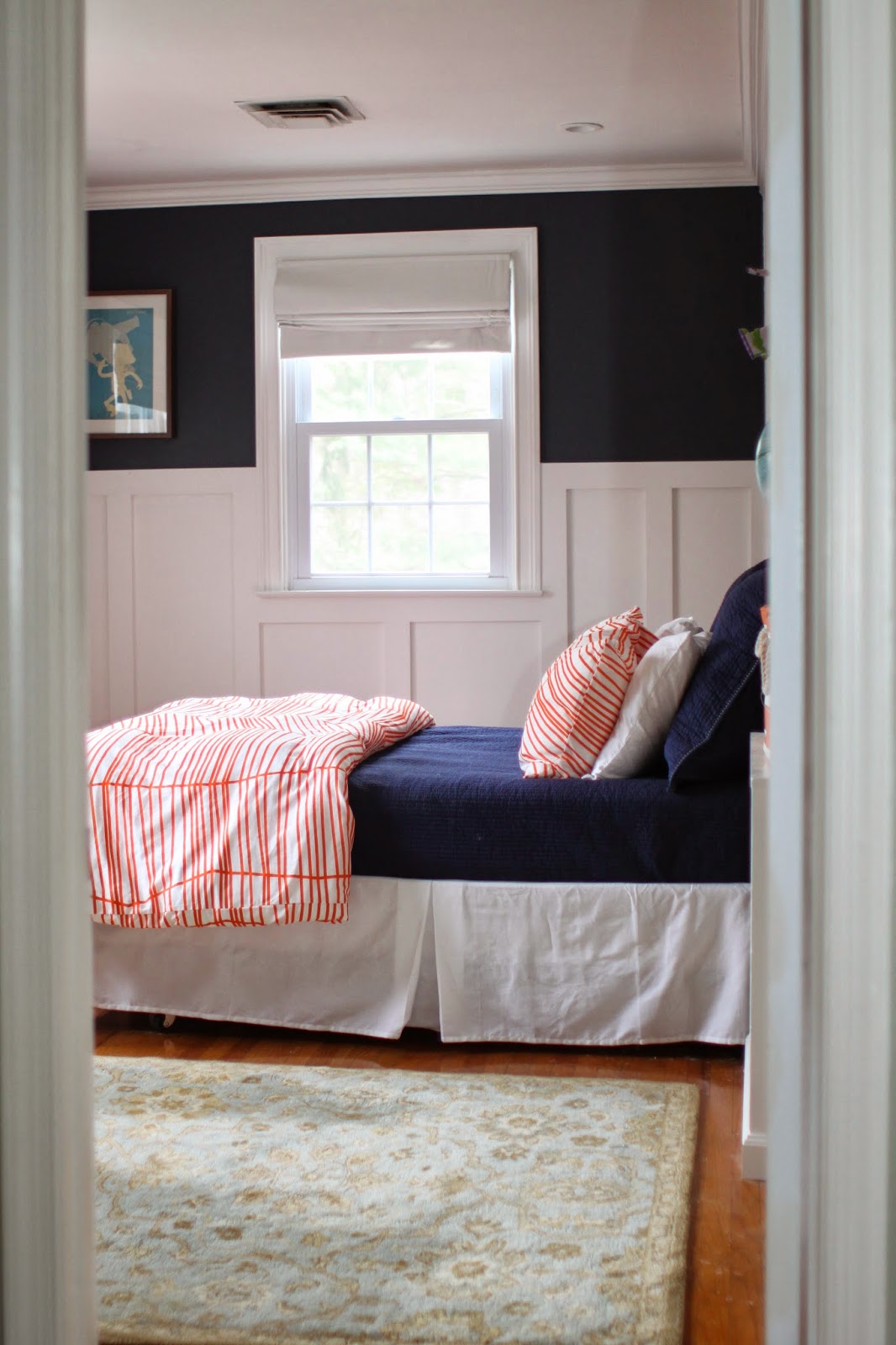 Benjamin Moore Hale Navy Bedroom Paint