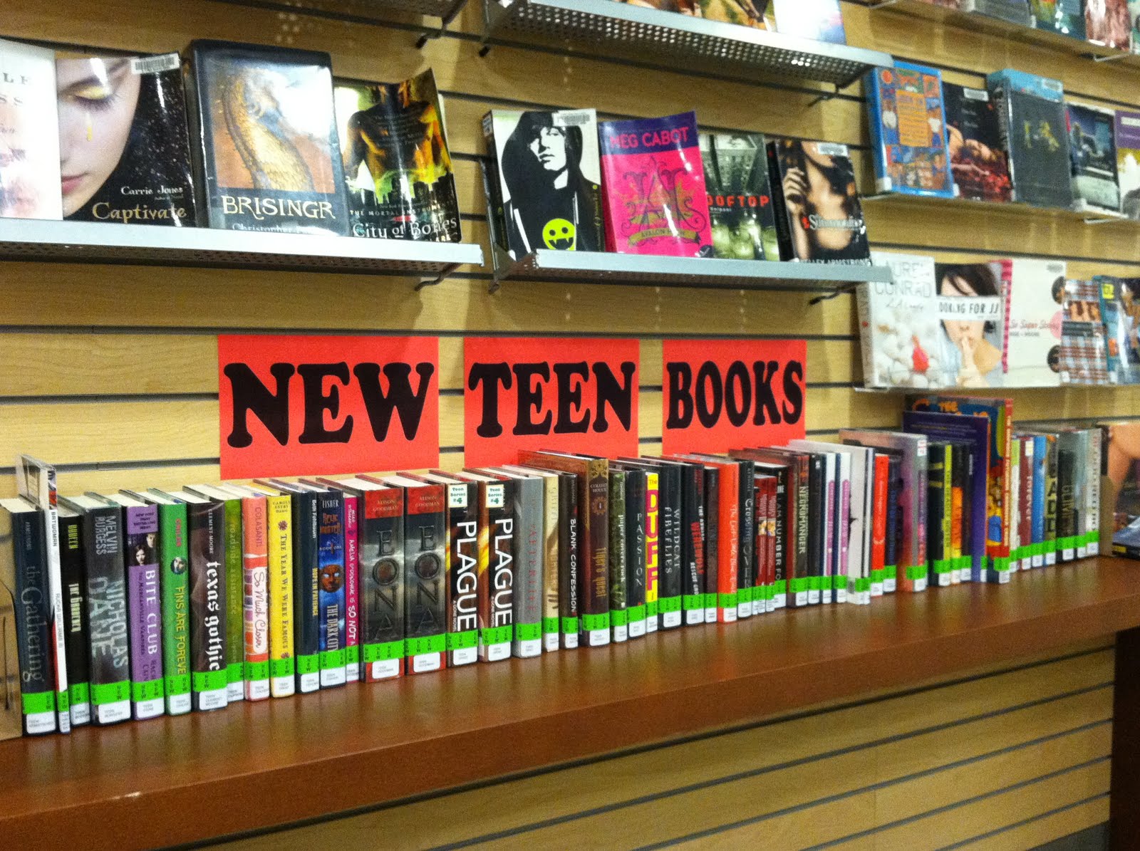 You can have this book. Books for teens.