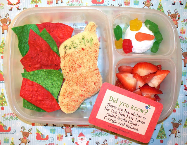 Molly's Lunch Box: Fun Friday Christmas Lunch