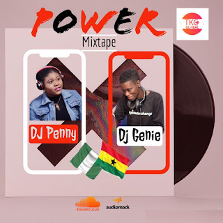 DJ GENIE HOSTS DJ PENNY FROM NIGERIA ON A MIXTAPE