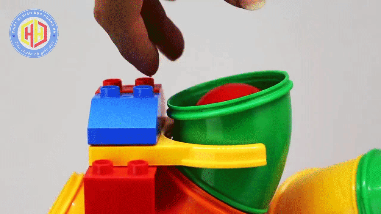 Bộ đồ chơi lắp ghép ống trượt cao cấp cho bé - chính hãng Vinakidstoys