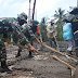Koramil 0821/05 Klakah dan Masyarakat Gotong Royong Bangun Tempat Ibadah