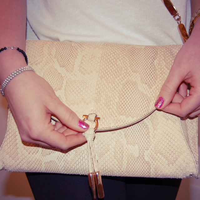 Salvatore Ferragamo snakeskin crossbody bag