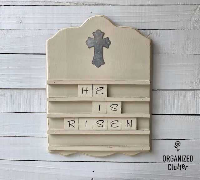 Photo of Bible verse letter board