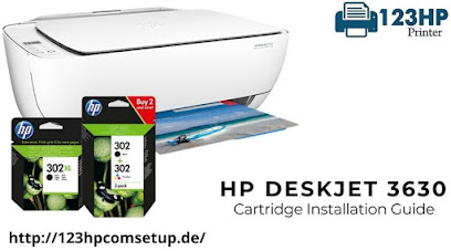 Verschuiving echtgenoot verkwistend HP Printer 3630 Ink Cartrdges Install - 123.hp.com/setup