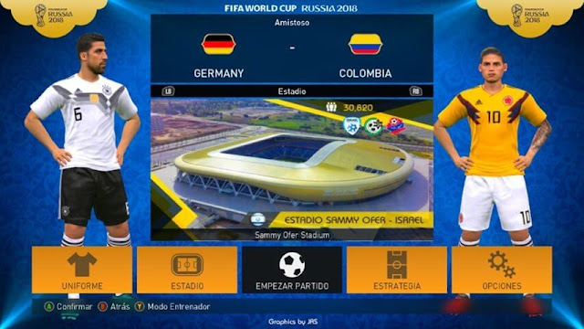 World Cup Graphic Menu PES 2017 World Cup Graphic Menu PES 2017