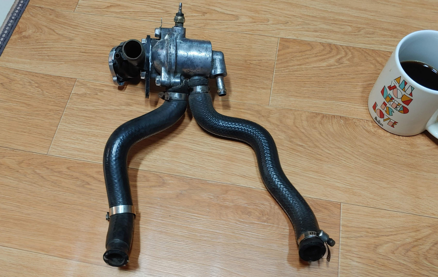 Leonard Kim's life story CB400 An engine coolant boiling temperature