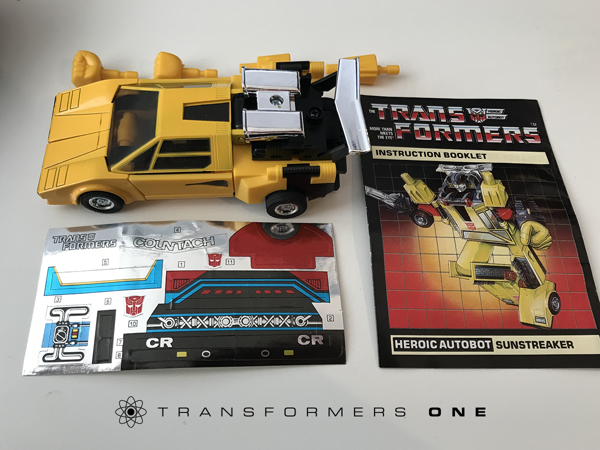 Top Transformers Lot Sunstreaker Complete Vintage G1 Sunstreaker Kinder Spielzeu 