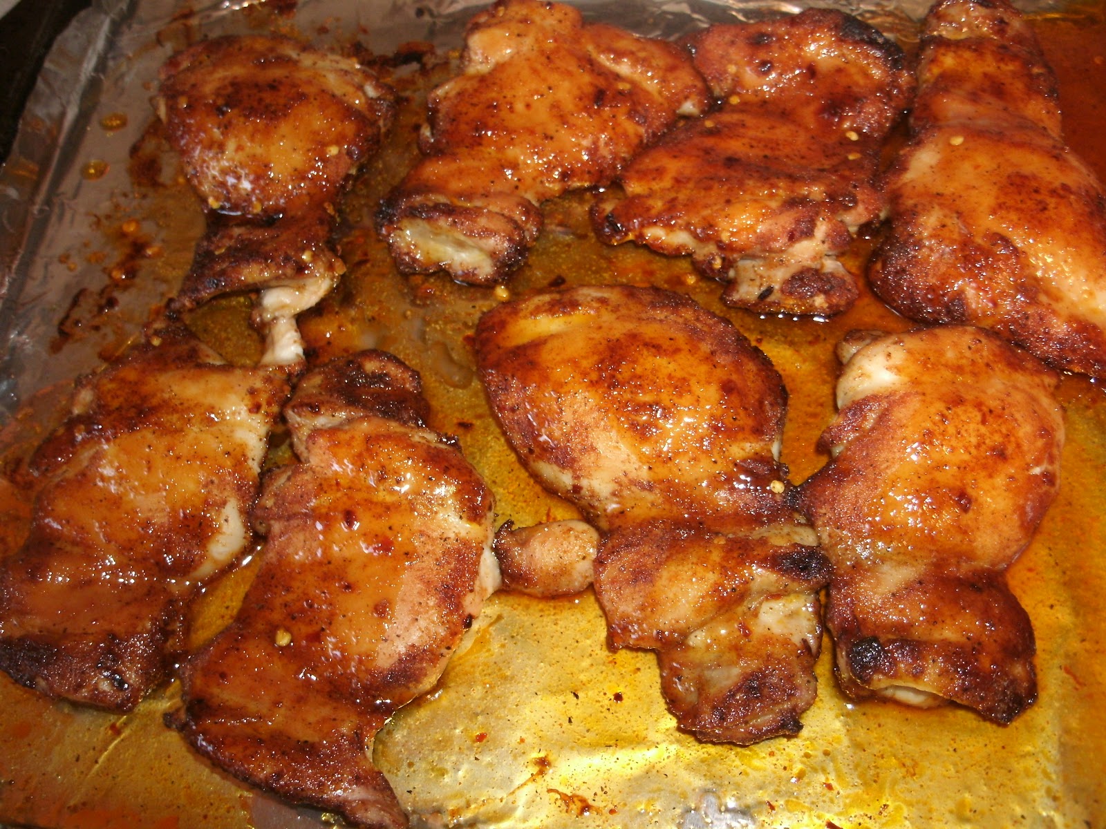 CHICKEN SCRATCH Spicy Honey Glazed Chicken