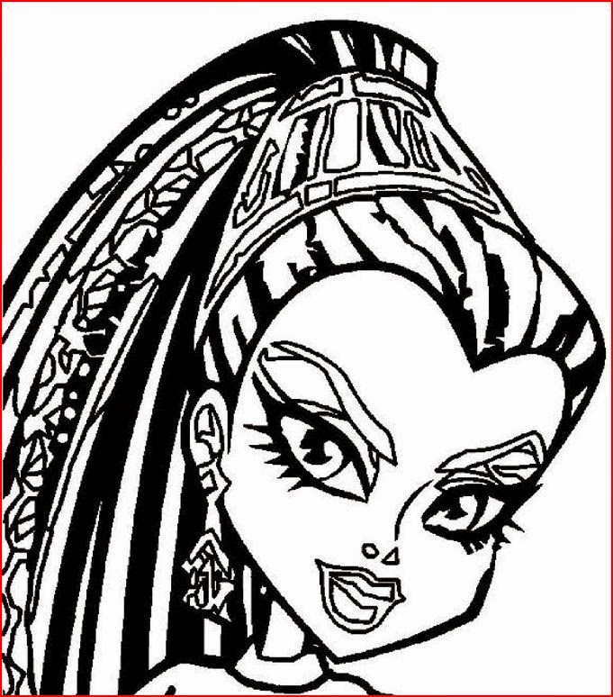 Monster High coloring pages coloring.filminspector.com