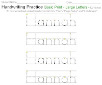 Technology 4 the Classroom: Handwriting Worksheets