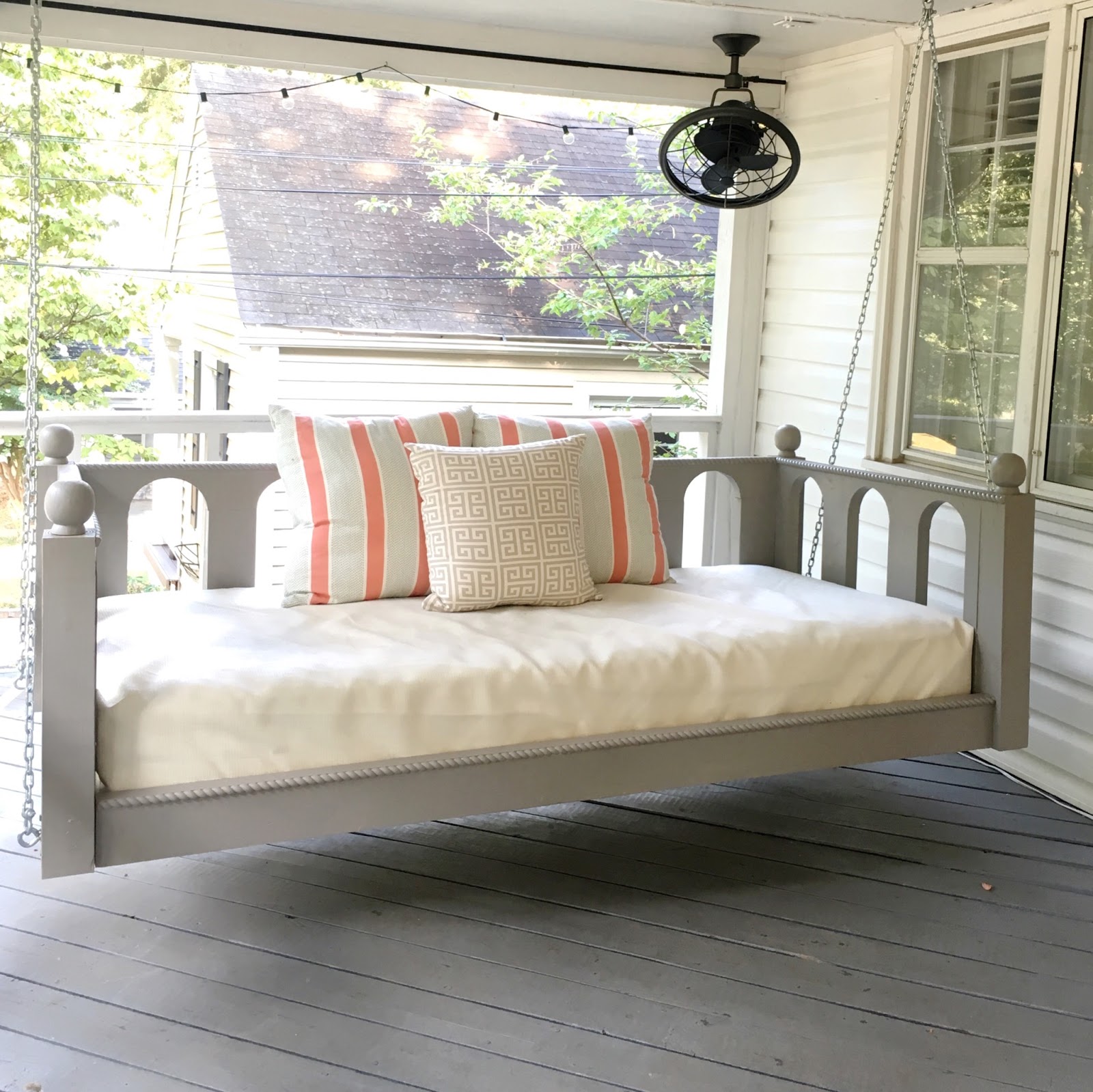 a creative day Our porch bed swing is done and for sale!