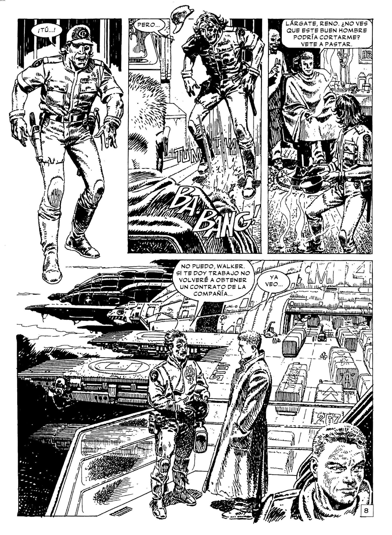 Los comics de Machete Starliht (1) Walker