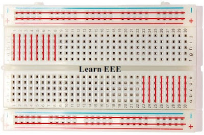 breadboard connection with jumper wires