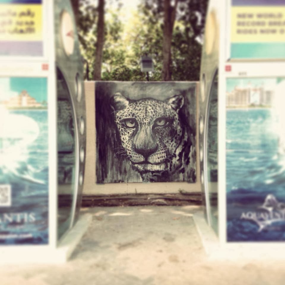 Matt Ryder Caricature Street Art and Graffiti in Dubai