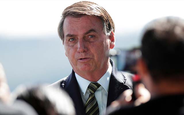 'Democracia e liberdade acima de tudo', diz presidente Bolsonaro
