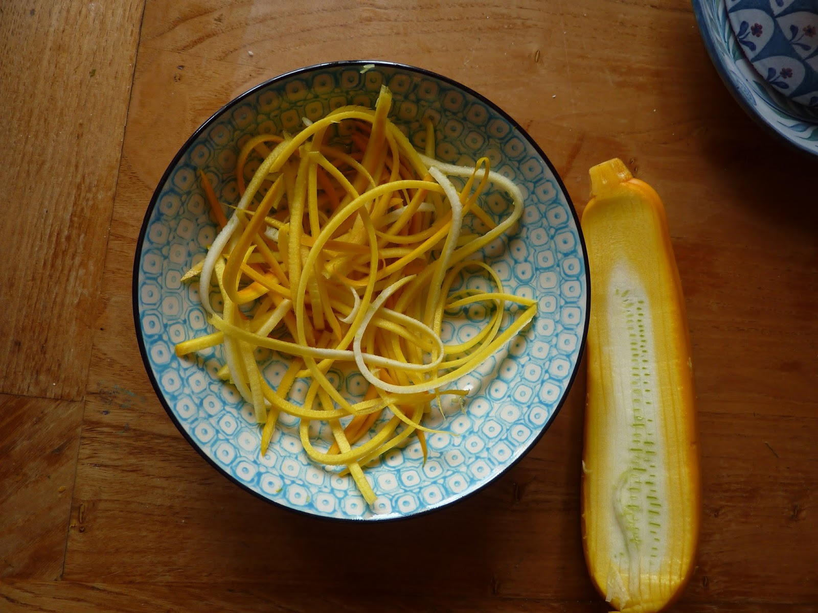 Whomping Weasels Yellow Courgette Spaghetti and Is Raw Food That Good for Everyone?