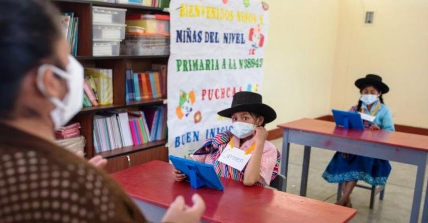 MINEDU: Más de 25 mil colegios se encuentran habilitados para el retorno a clases semipresenciales MINEDU: Más de 25 mil colegios se encuentran habilitados para el retorno a clases semipresenciales