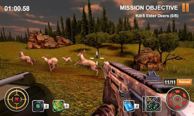 Hunting Safari 3D Mod+Apk v1.1 (Unlimtied Money) 