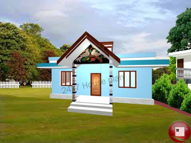 Budget Kerala Home Design With 3 Bedrooms In 800 Sq Ft With Floor Plan -  Kerala Home Planners