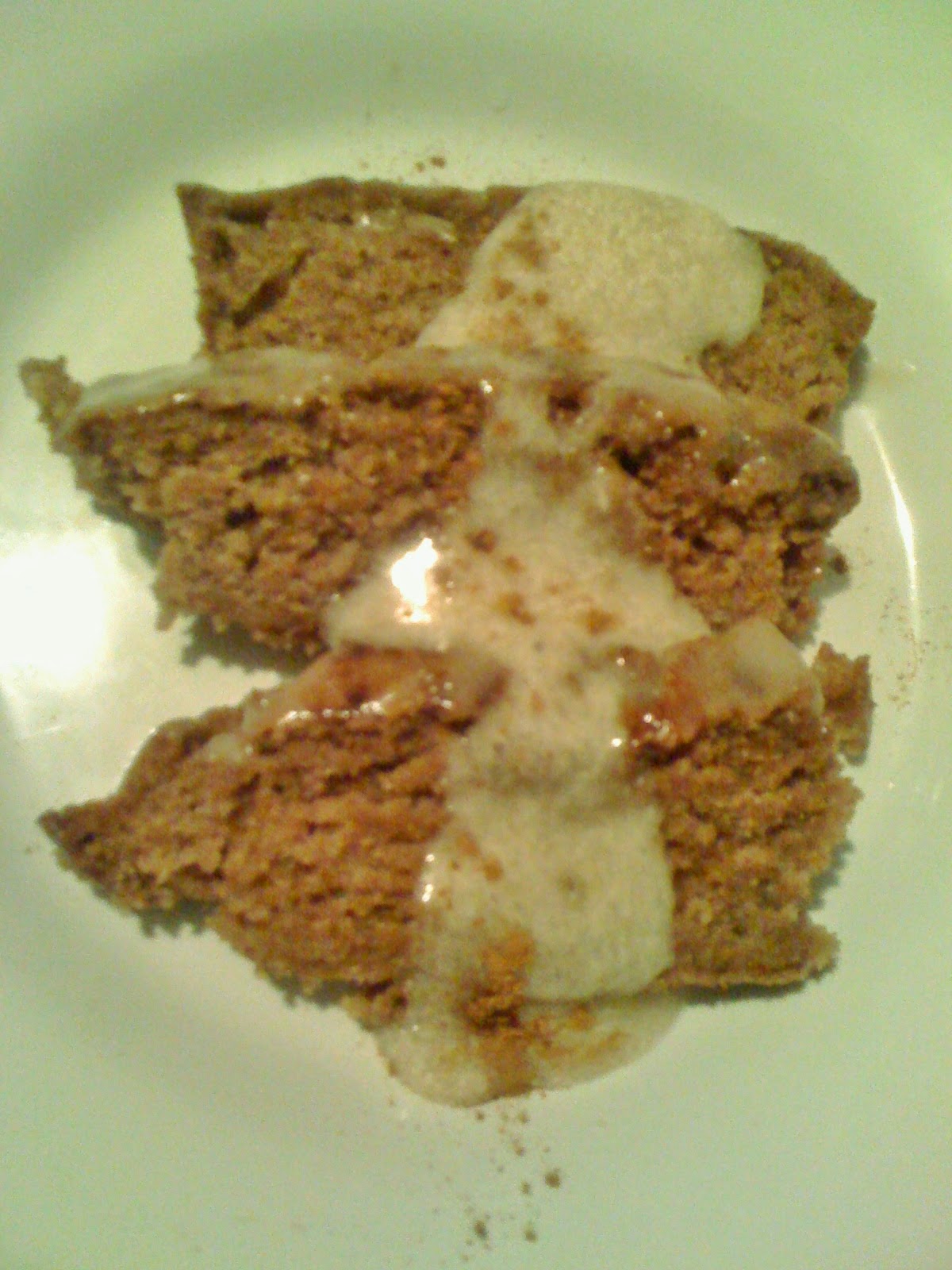 AfroVeganChick Cinnamon Bread With Cream Cheese Icing