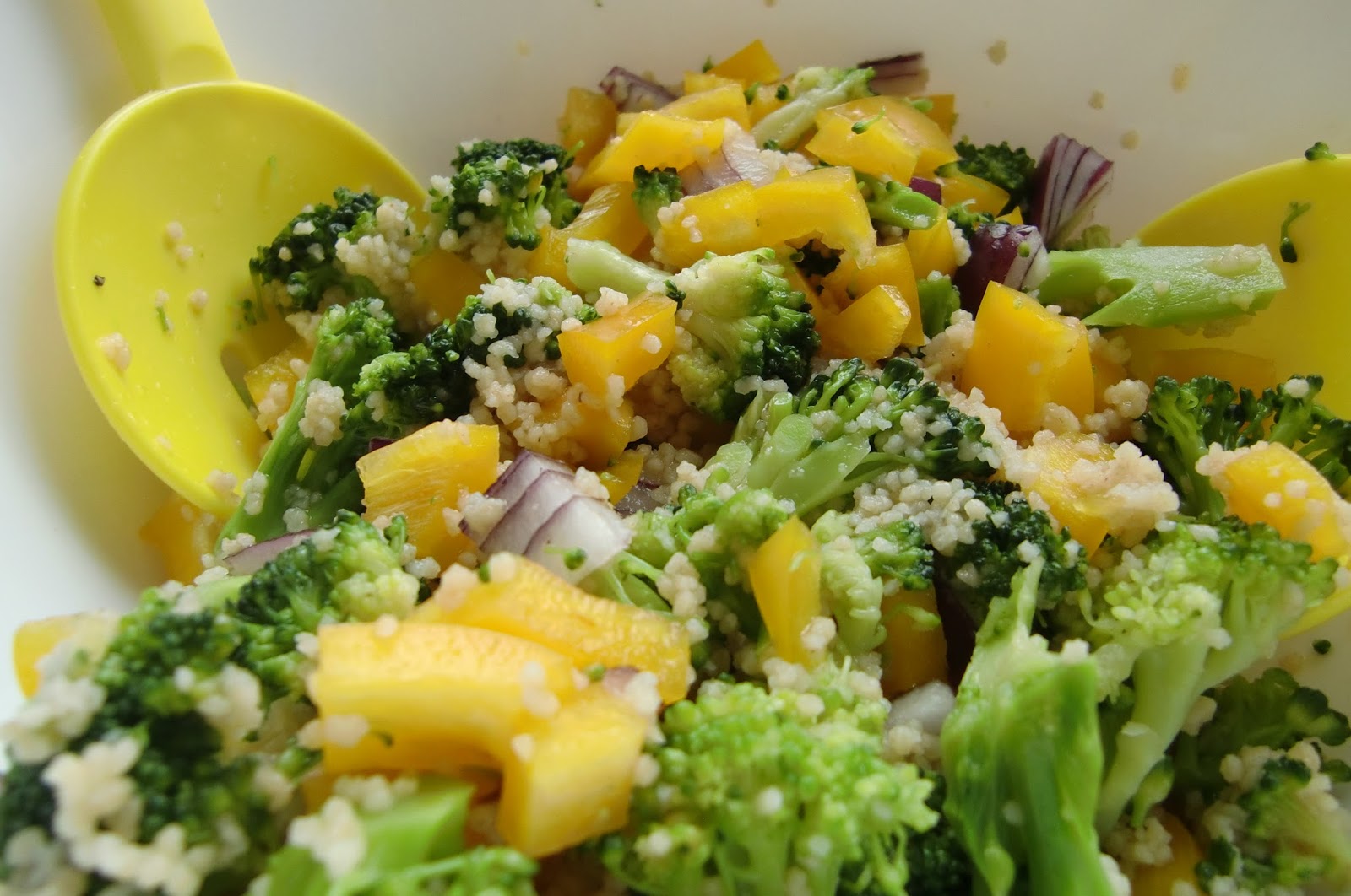 more stiller: Couscous Gemüse Salat