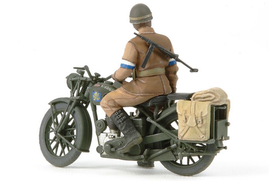 MOTORCYCLE 74 BSA M20 WW2 Tamiya Scale model