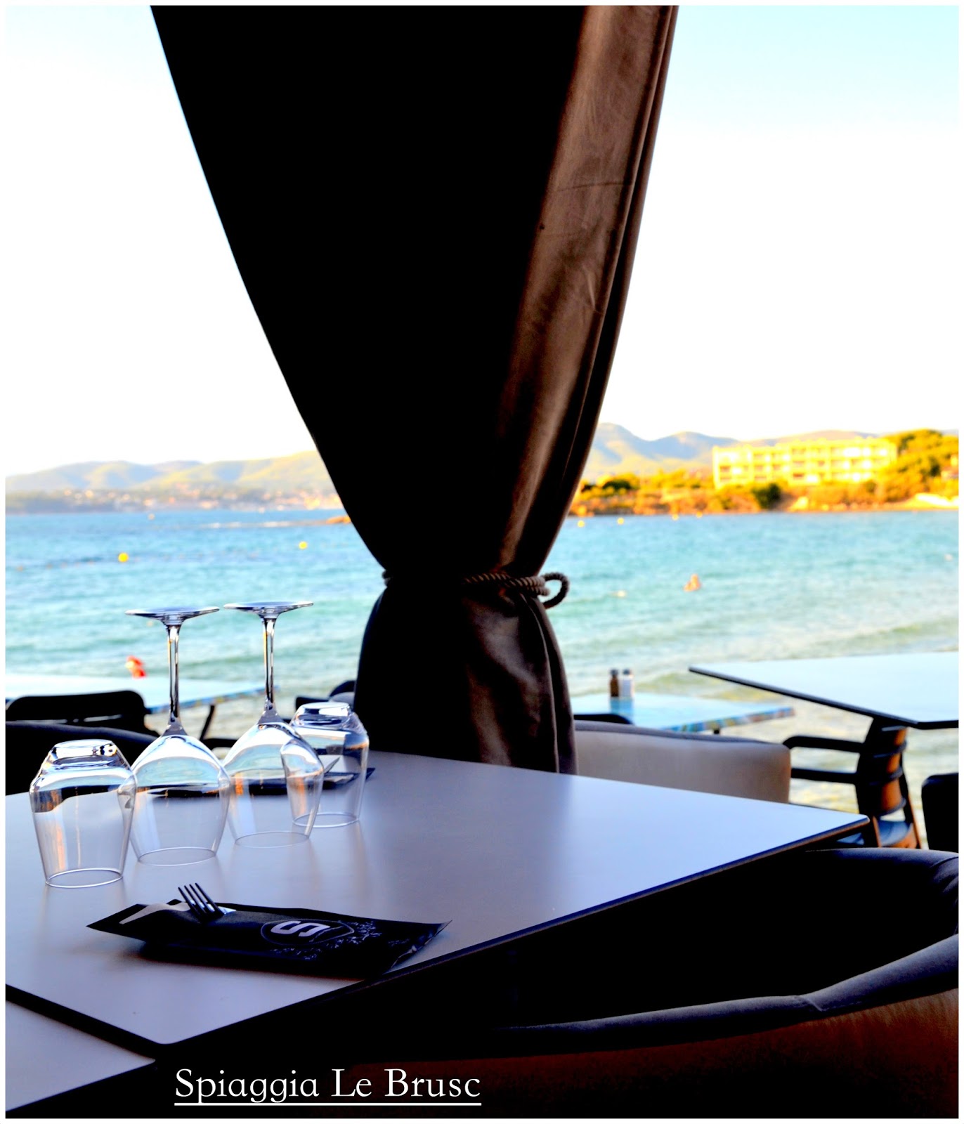 La Terrasse French Cuisine Evento gastronomico Spiaggia Le brusc, Var