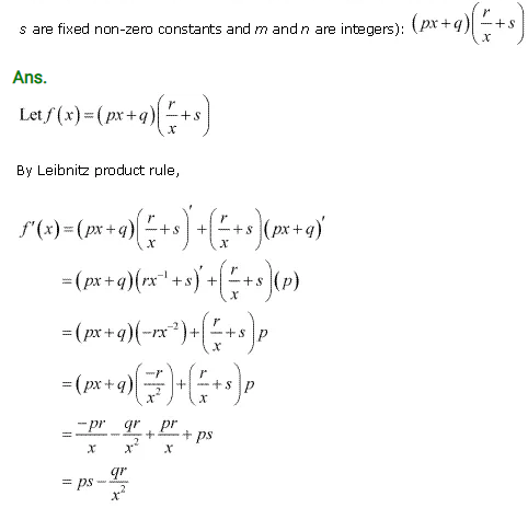 NCERT Solutions for Class 11 Maths Chapter 13 Lmits and Derivatives