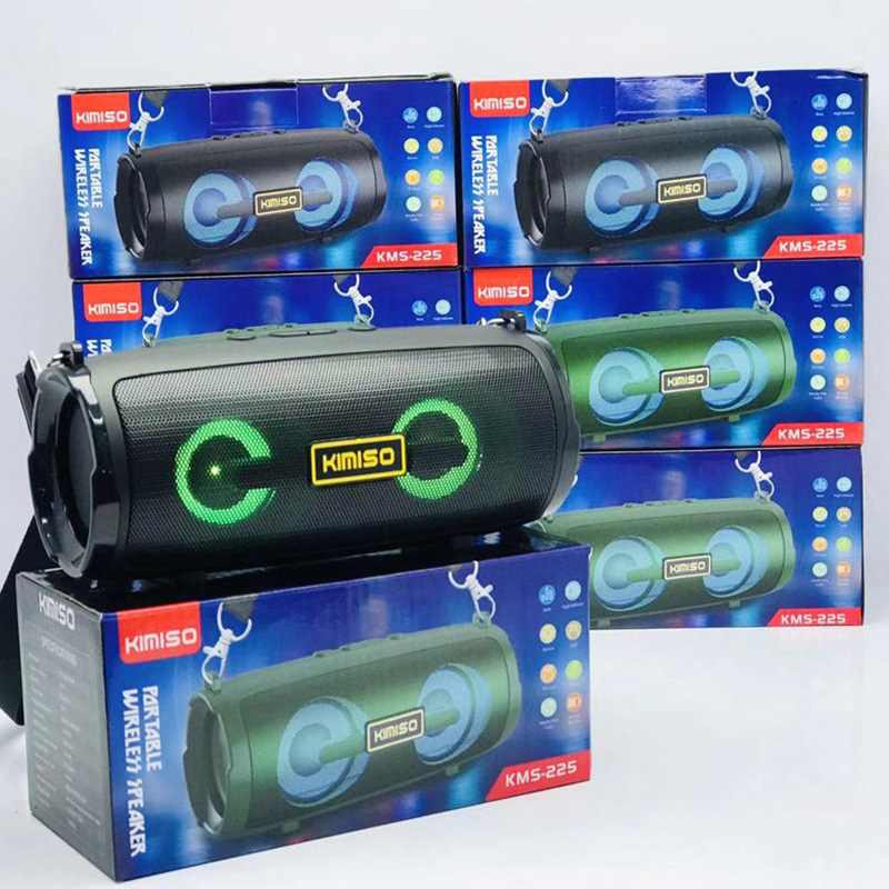Loa bluetooth Kimiso KMS 225 có dây đeo chính hãng 2 loa bluetooth kimiso kms 225 co day deo chinh hang 2