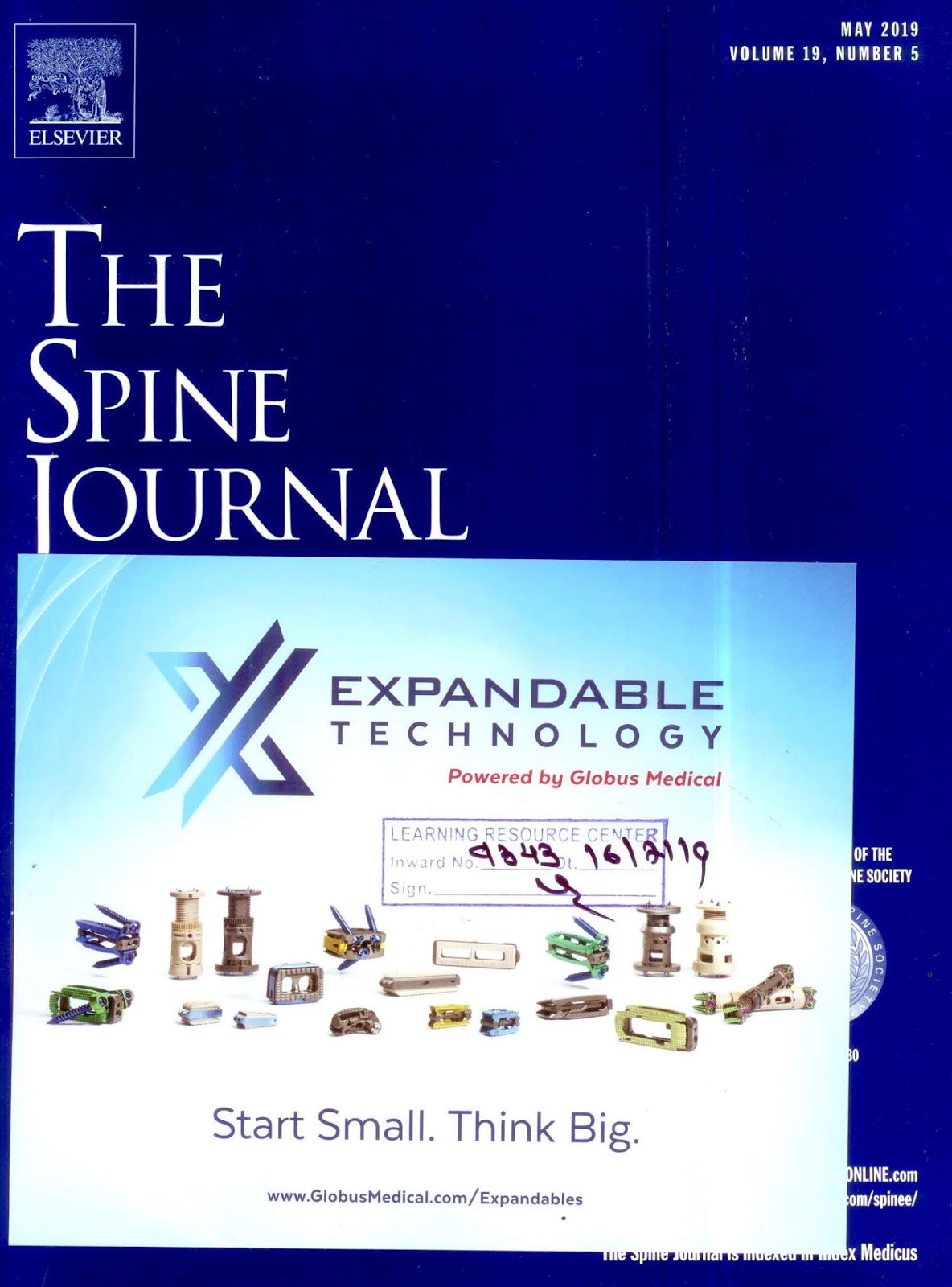 https://www.thespinejournalonline.com/issue/S1529-9430(19)X0004-2