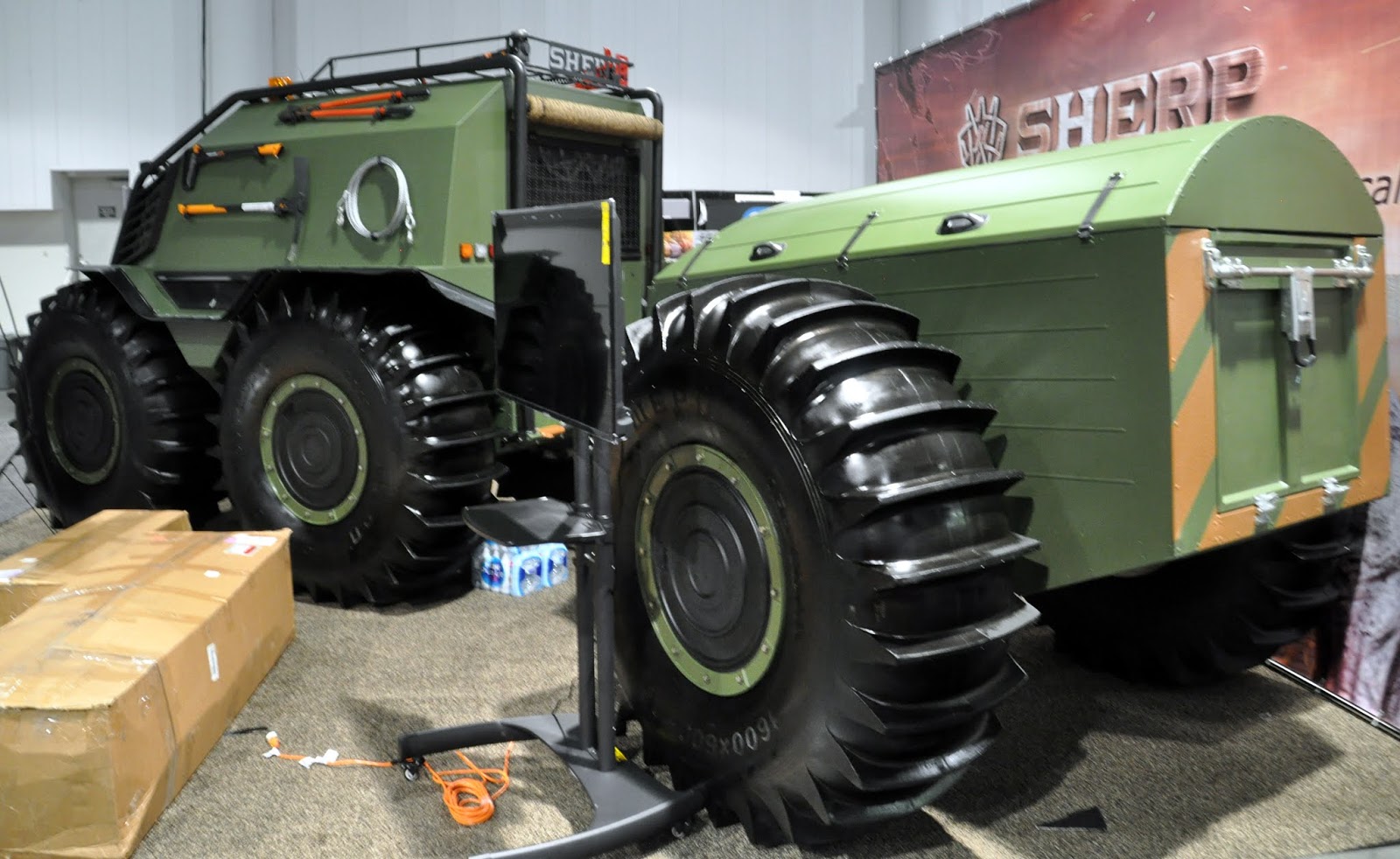 Just A Car Guy I finally got to see a Sherpa up close, it's impressive