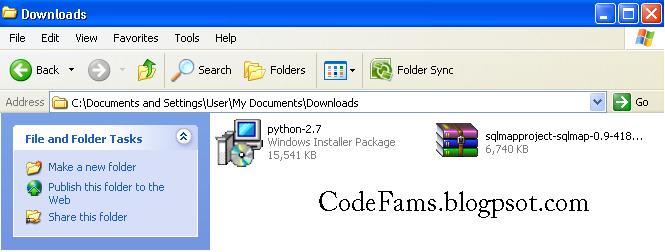 Cara menginstall SQLMAP di Windows 7,8.1,10 | Code-Codean