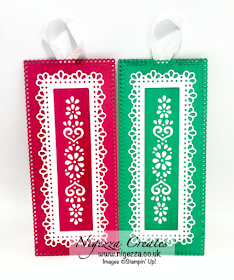 Nigezza Creates Bookmarks Using Ornate Layers From Stampin' Up!