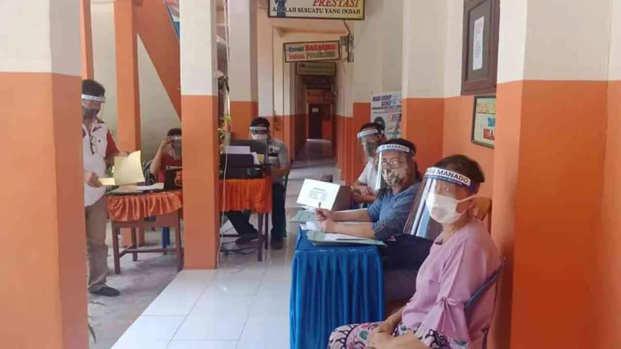 SD Negeri 06 Manado Tidak Patah Semangat, Selalu Melayani Penerimaan Siswa Baru