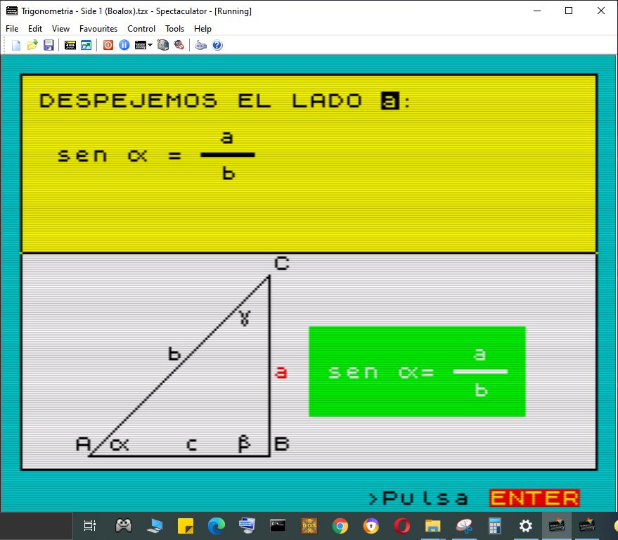 FP 1/ FP2 Rama METAL 04. El Seno de un ángulo Como hallar los lados
