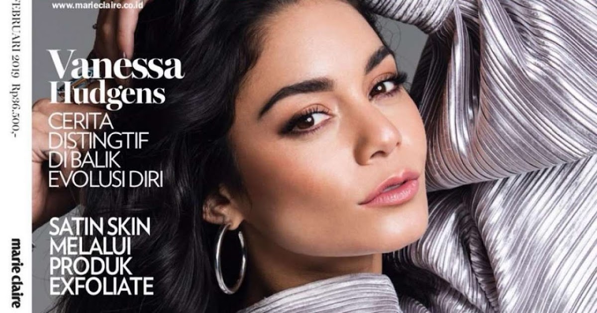 Vanessa Hudgens poses for Marie Claire Indonesia January/February 2019