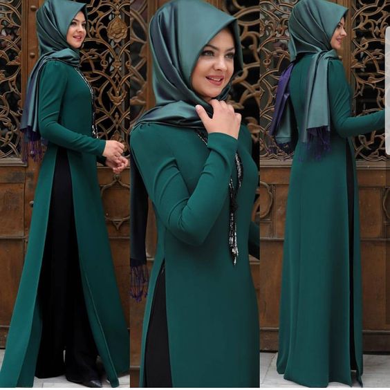 15 Model Baju  Wanita Muslim Turki  Terbaru 2019  Mesin Jahit