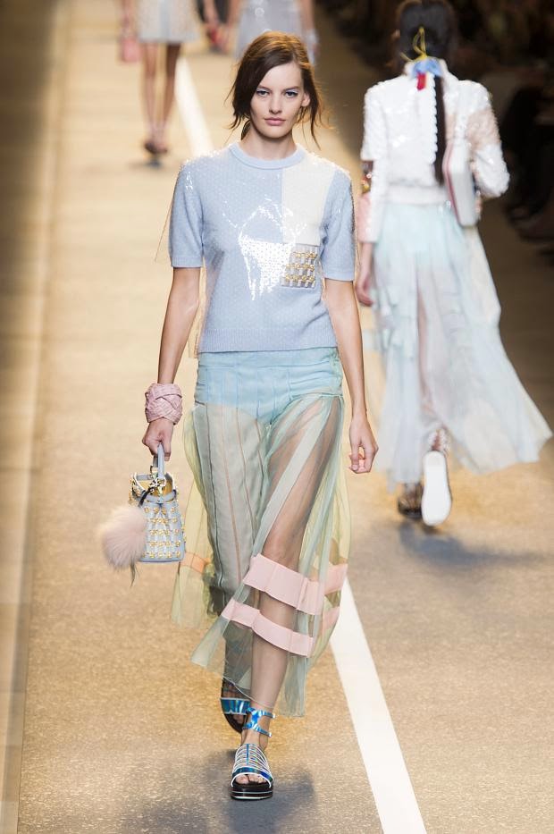 Runway | Fendi Spring/Summer 2015 Fashion Show | Cool Chic Style Fashion