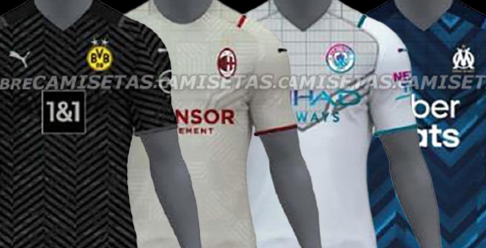 Leaked: AC Milan Away Shirt For 2021-22 Will Feature Maps And A