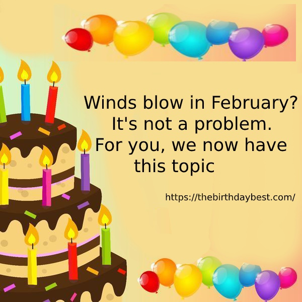 Quotes About February Birthday