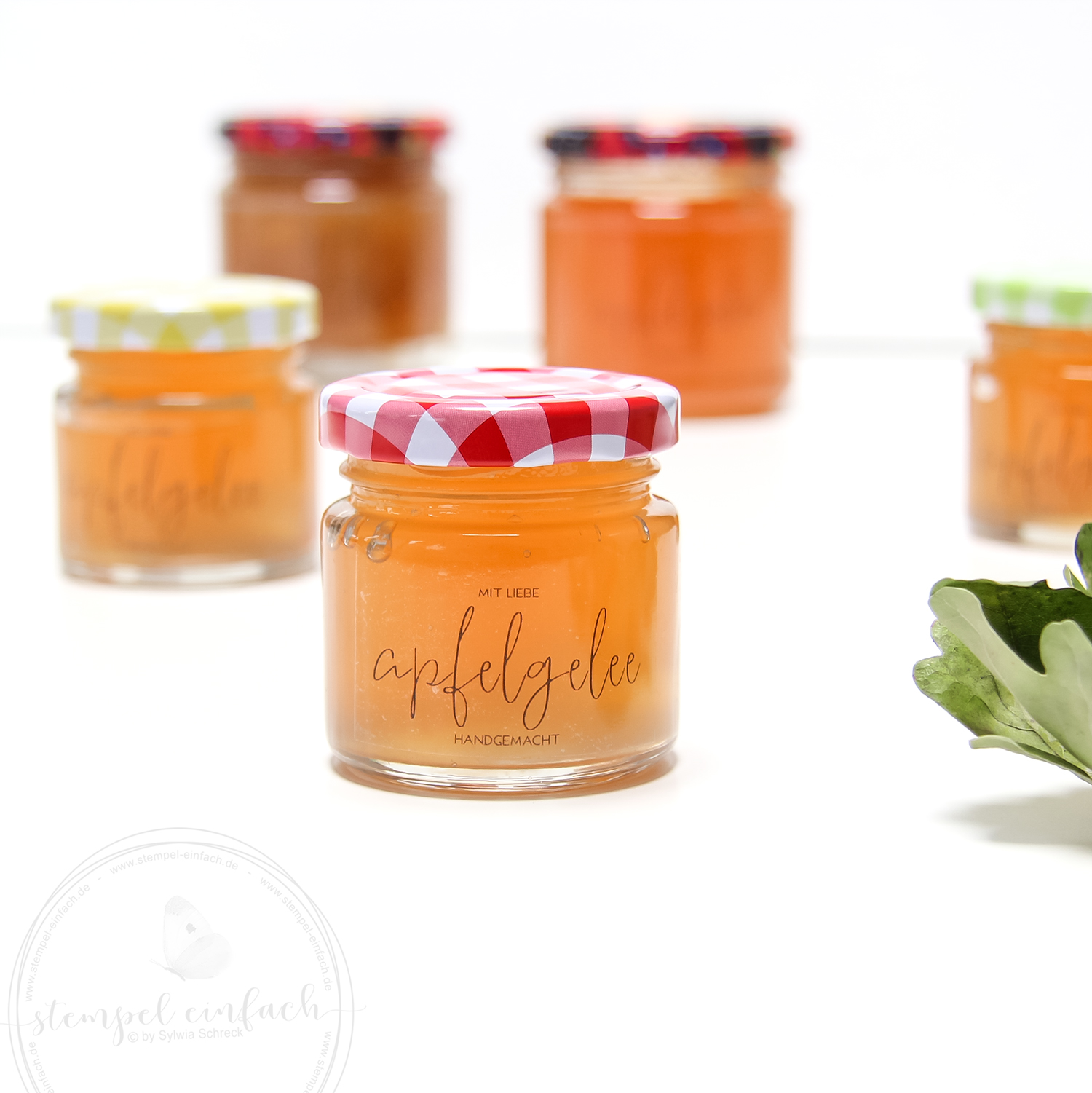 Apfelgelee - eingekocht und eingepackt - Stempel Einfach - Blog Apfelgelee - eingekocht und eingepackt - Stempel Einfach - Blog