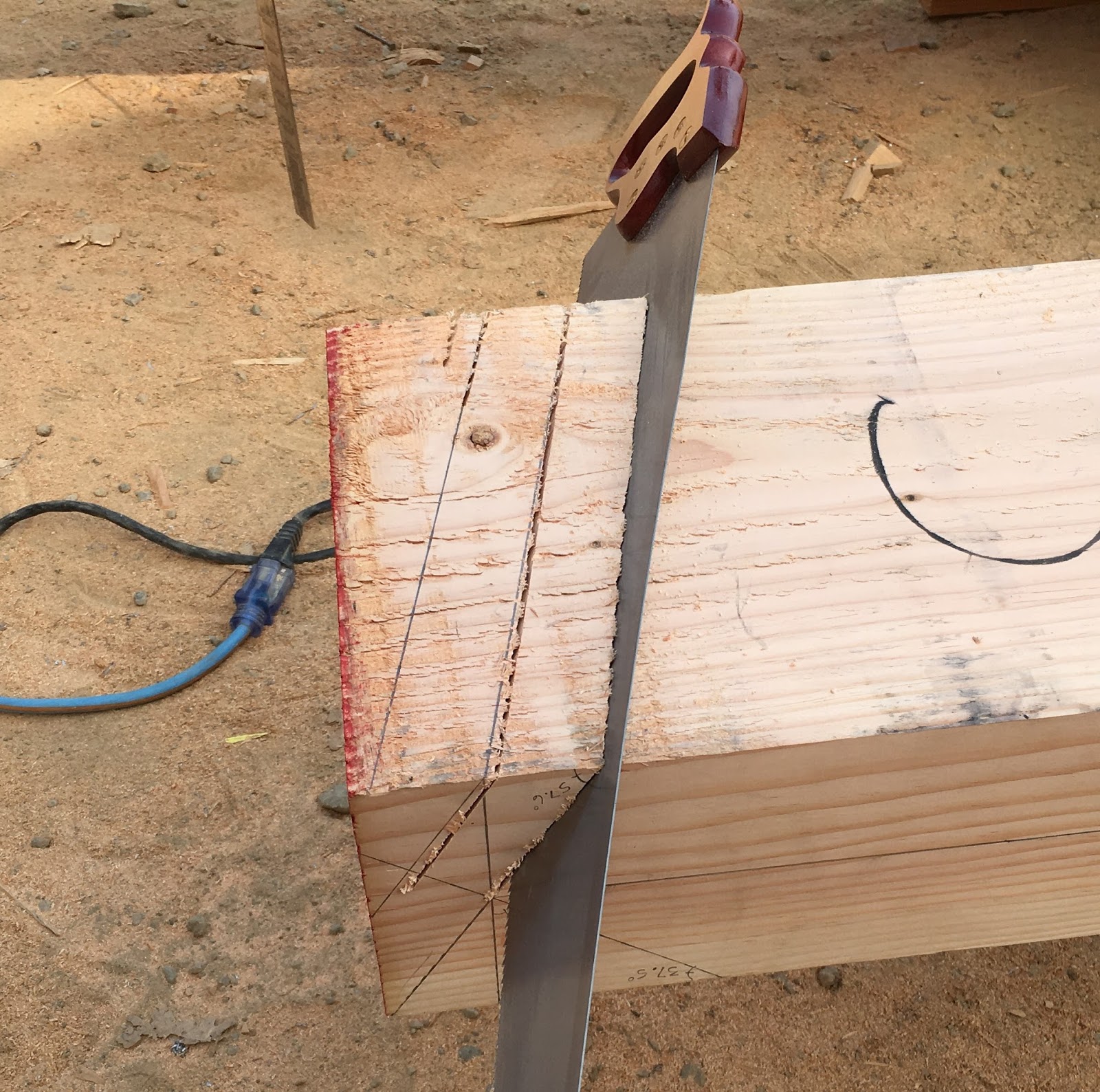 Roof Framing Geometry: Compound Hip Rafter Head Cuts