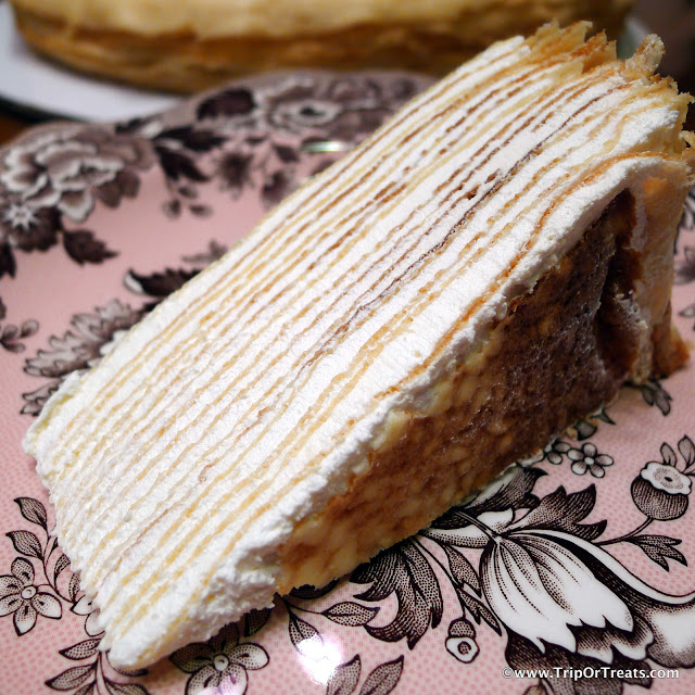 Trip or Treats Mara's Mille Feuille Crepe Cake