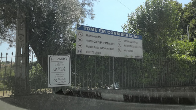 Horário funcionamento da Praia Fluvial Horário funcionamento da Praia Fluvial