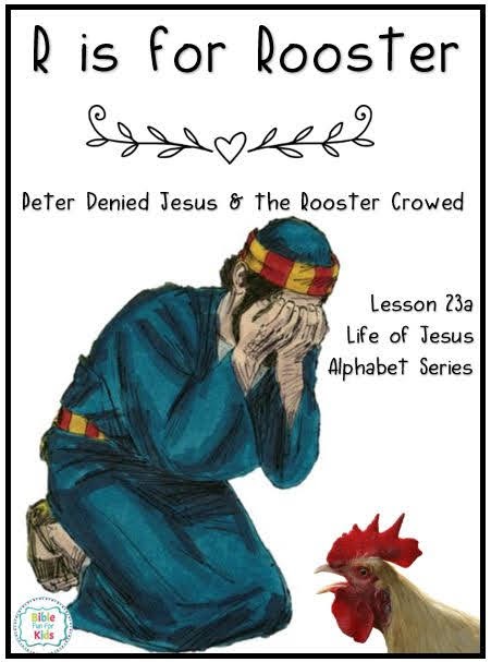 Peter Denied Jesus and the Rooster Crowed | Bible Fun For Kids