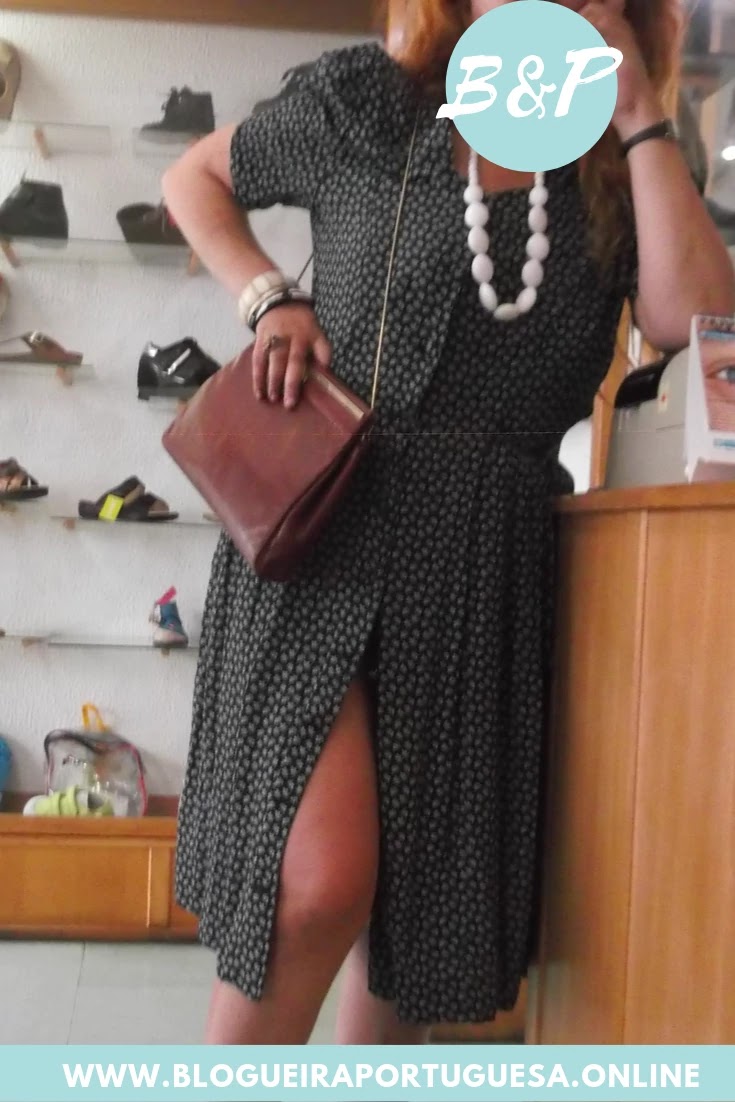 Conjunto vintage vestido botões (ALT)