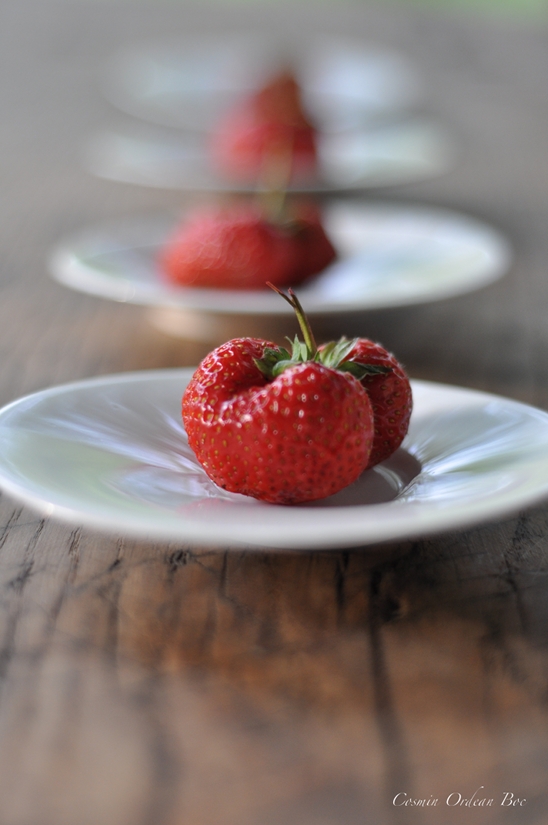 Capsuni cu ciocolata