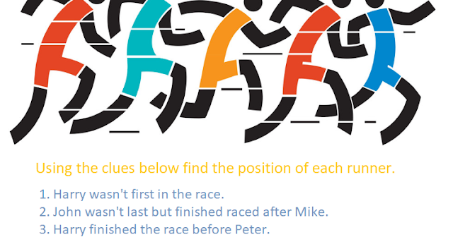 Finding Race Position Puzzle | IQVille - - Perfect place for Logical ...