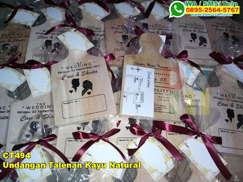 Harga Undangan Talenan Kayu Natural